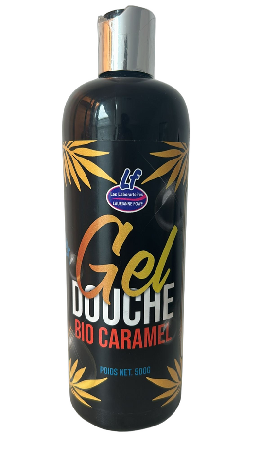 Gel douche bio caramel